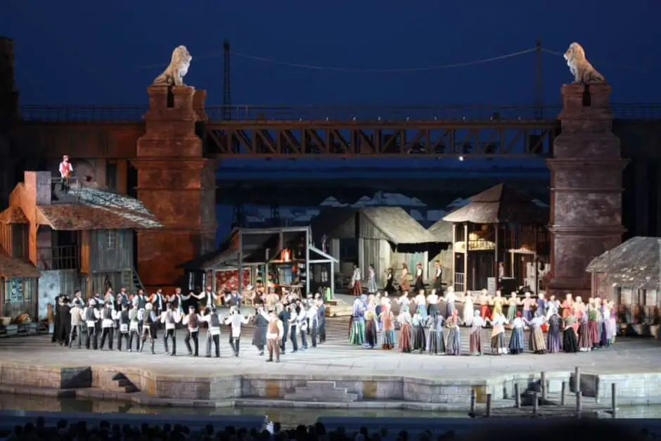 Szene aus Anatevka - Operetten Festival im Burgenland