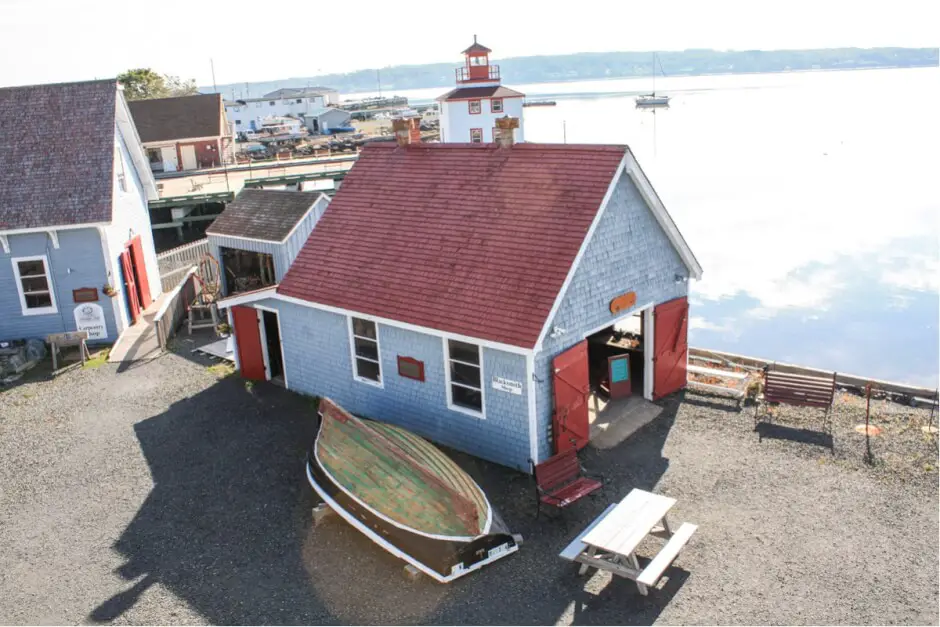 The Hector shipyard in Pictou