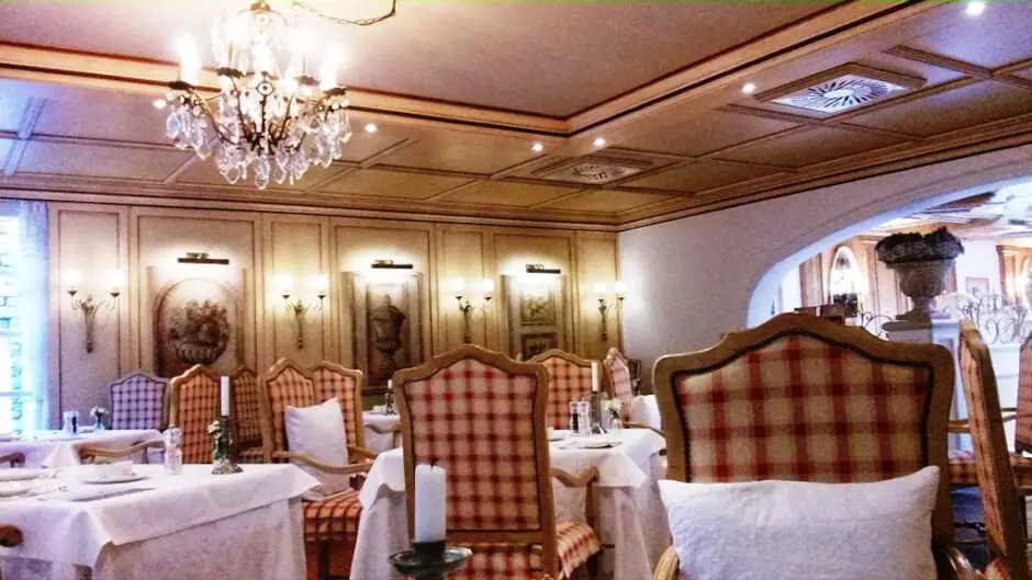 Restaurant in the Posthotel Achenkirch Austria