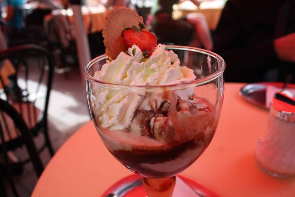 And finally there was the longed for sundae