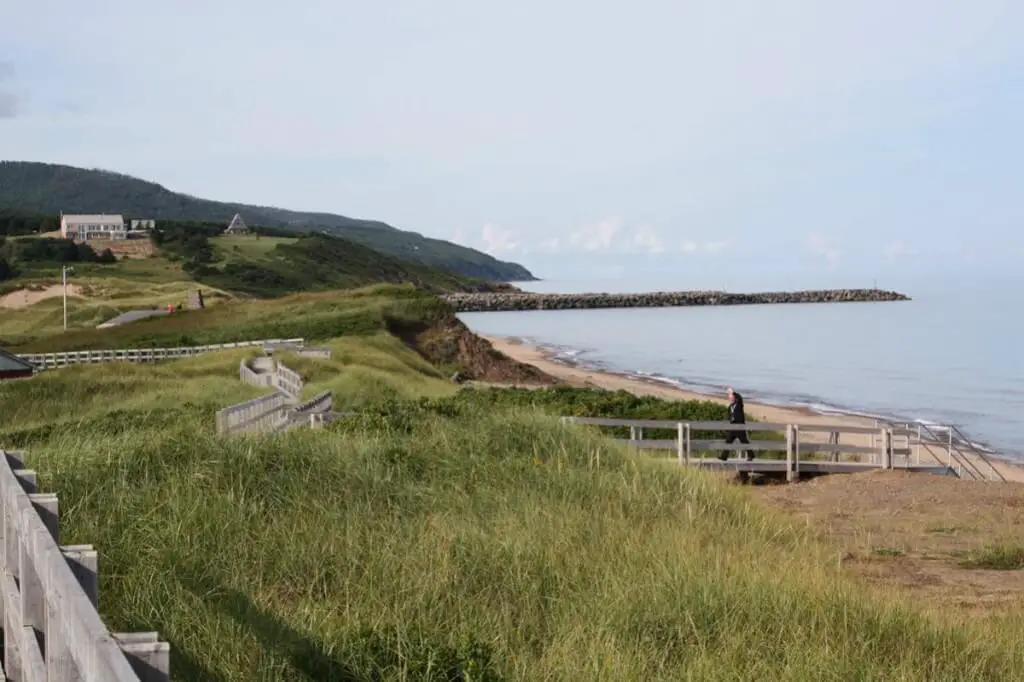 The sandy beach of Inverness