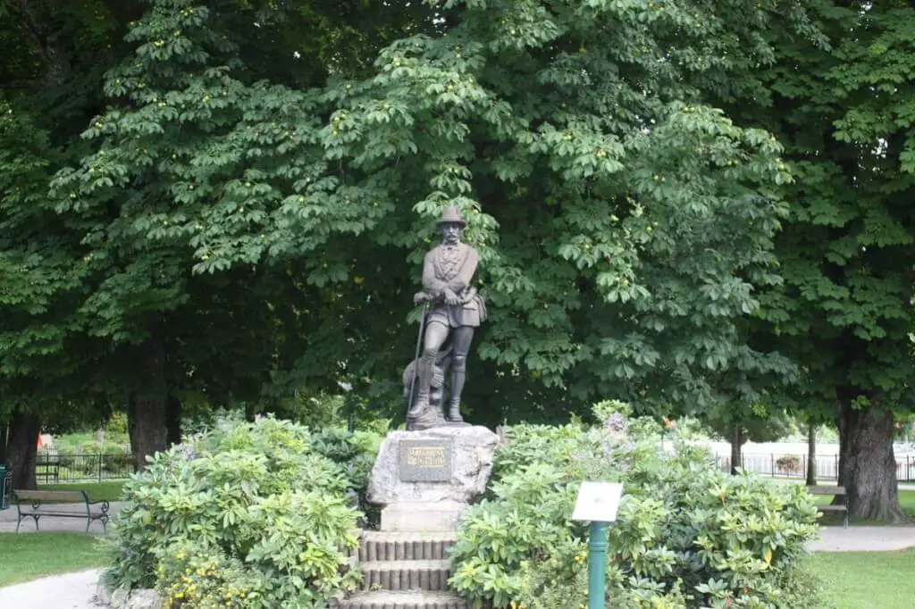 What does Archduke Johann think about the Mercedes bridge?