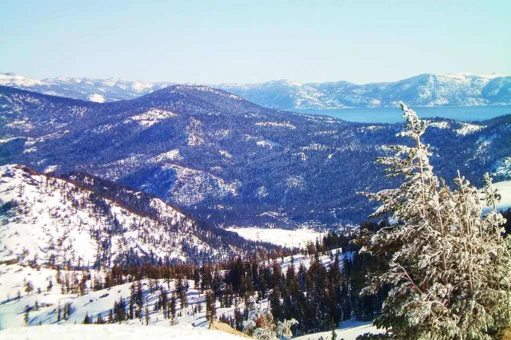 Squaw Valley in Kalifornien Amerikanische Skigebiete