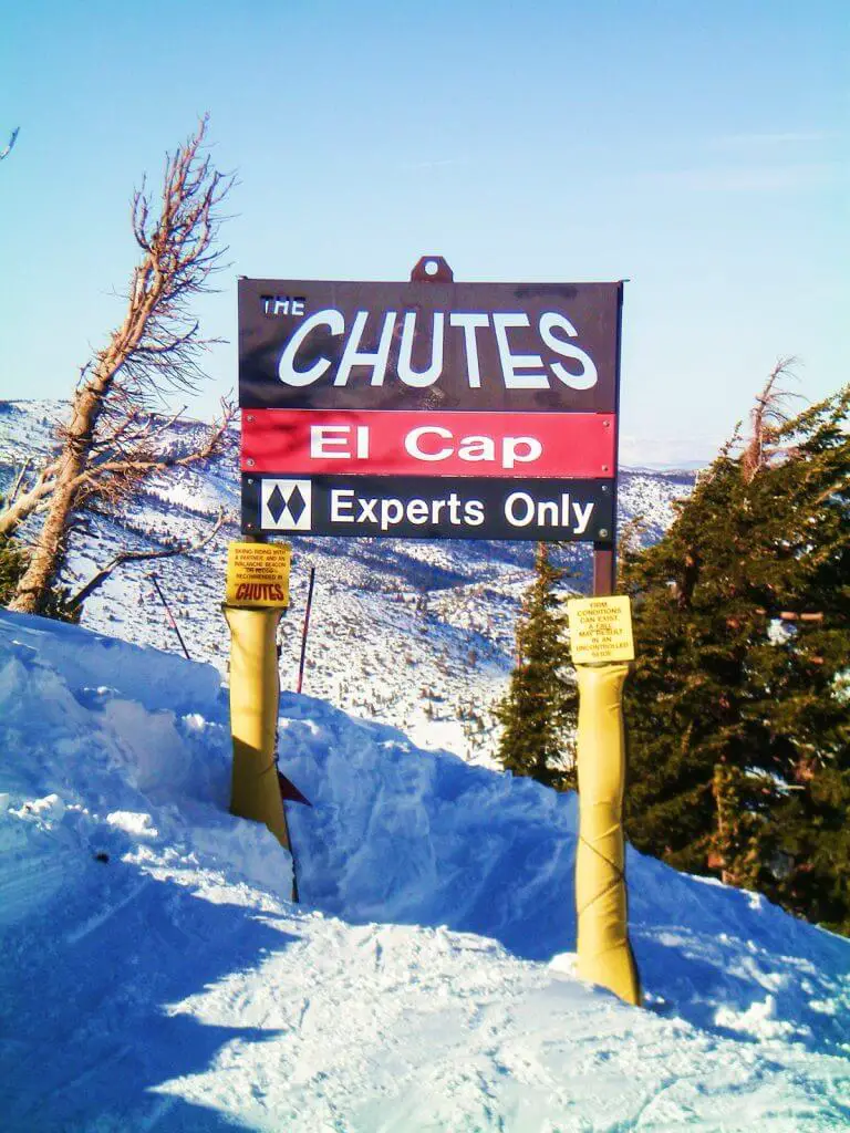 Mount Rose - The Chutes El Cap