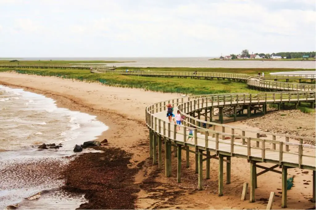 Schöne Strände in Ostkanada - Die Düne von Bouctouche