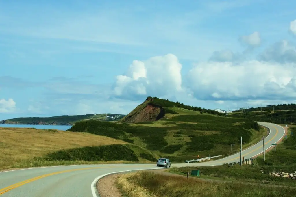 Schön kurvig: der Cabot Trail