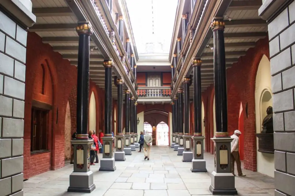 The ground floor in the town hall of Stralsund