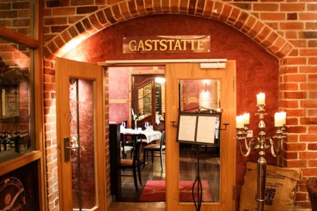 Gaststätte im Romantikhotel Scheelehof Stralsund - eine Untertreibung