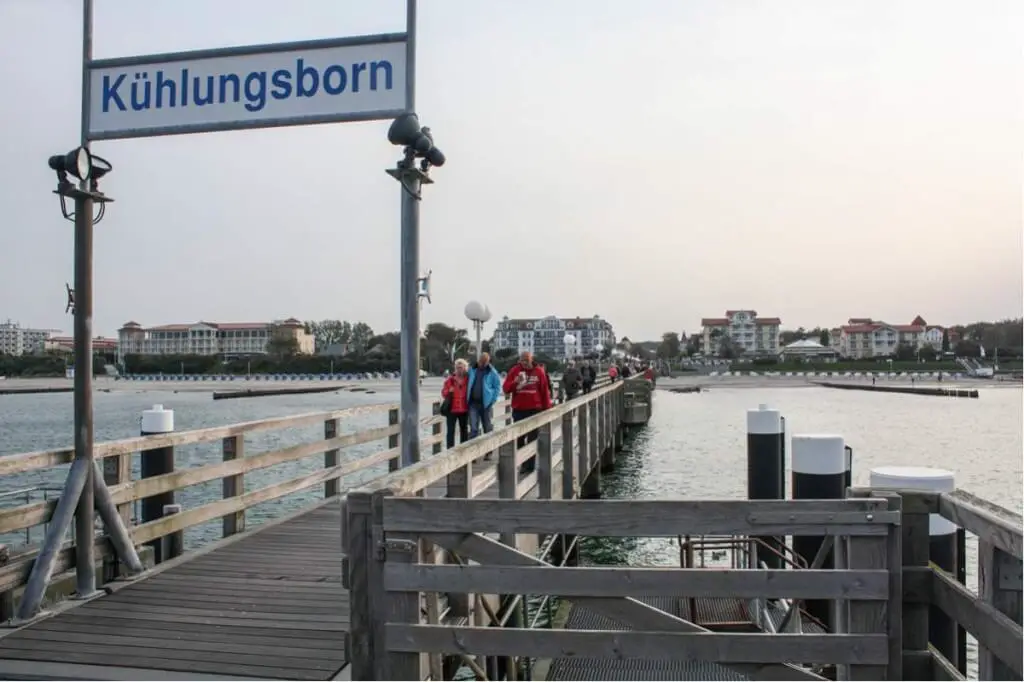 Kühlungsborn from the pier