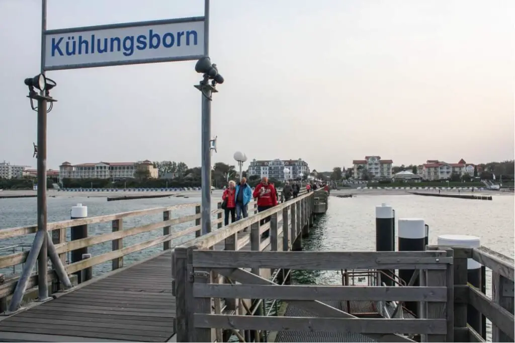 Kühlungsborn von der Seebrücke aus