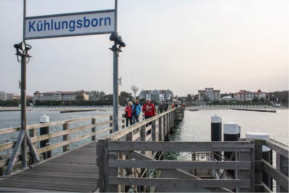 Ostseebad Kühlungsborn from the pier