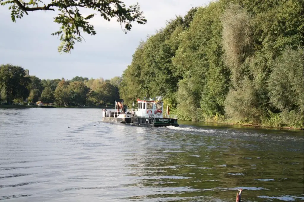 Schleppkahn auf der Havel