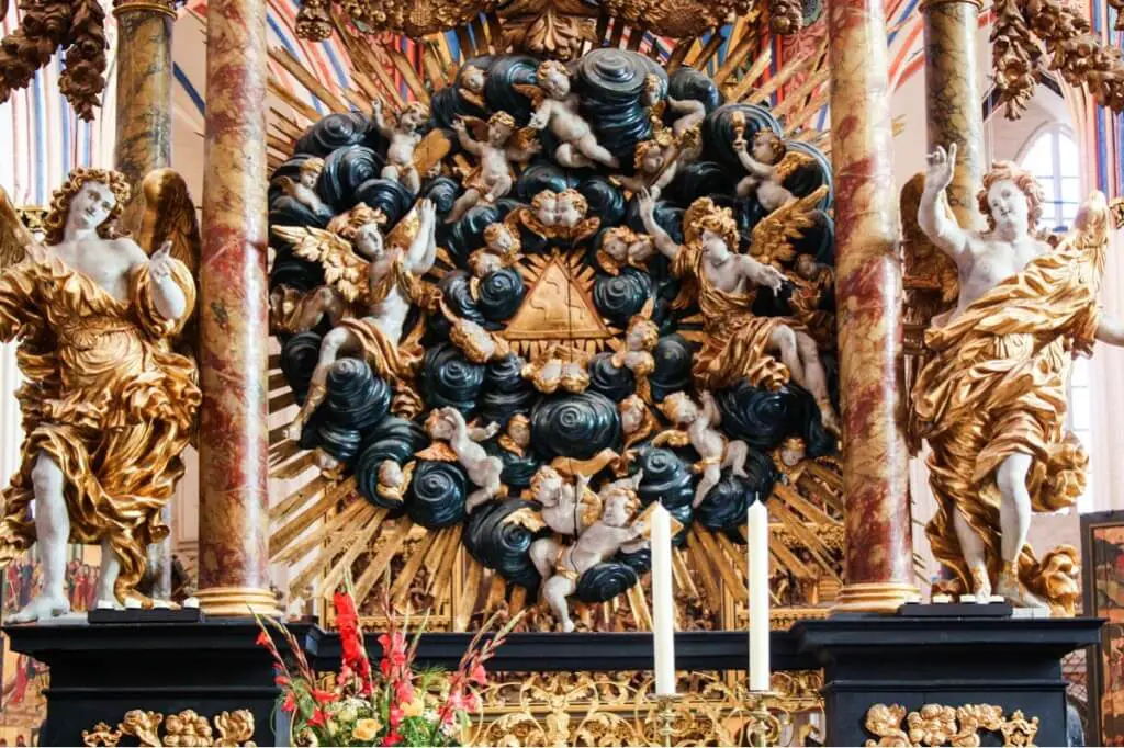 The Schlüteraltar from the 18. century