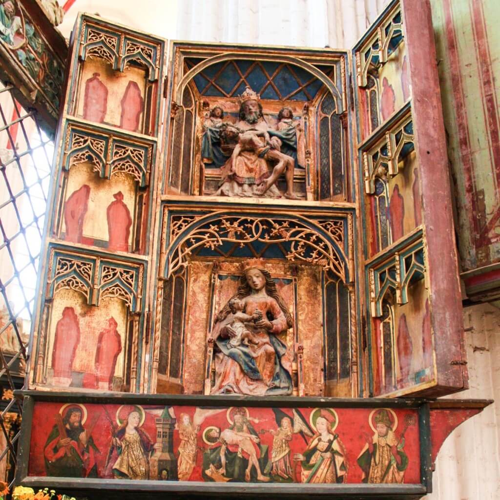 The Schneideraltar from the 15. century