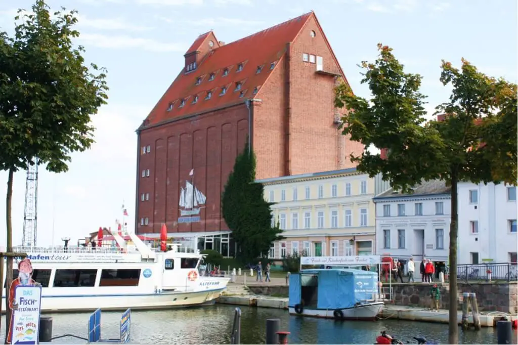 An der Alte Fähre in Stralsund