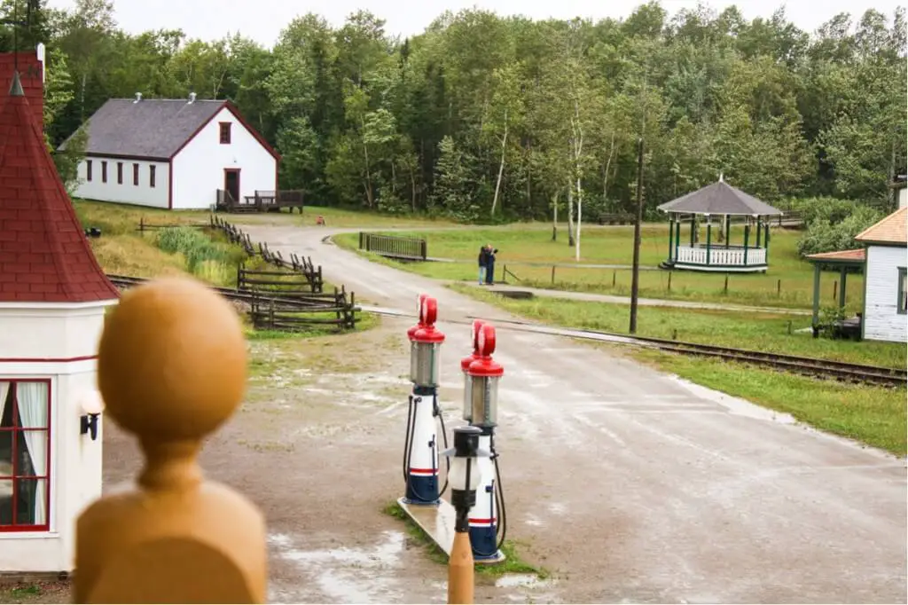 The original petrol station from the 20. century