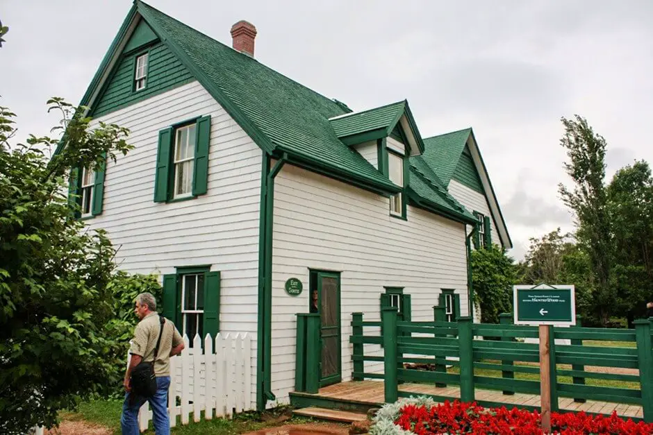 Green Gables - one of the three attractions on the north coast of Prince Edward Island