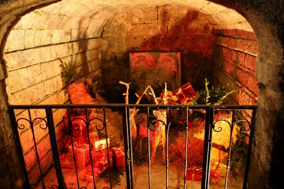 Nativity scene in Hellbrunn Palace