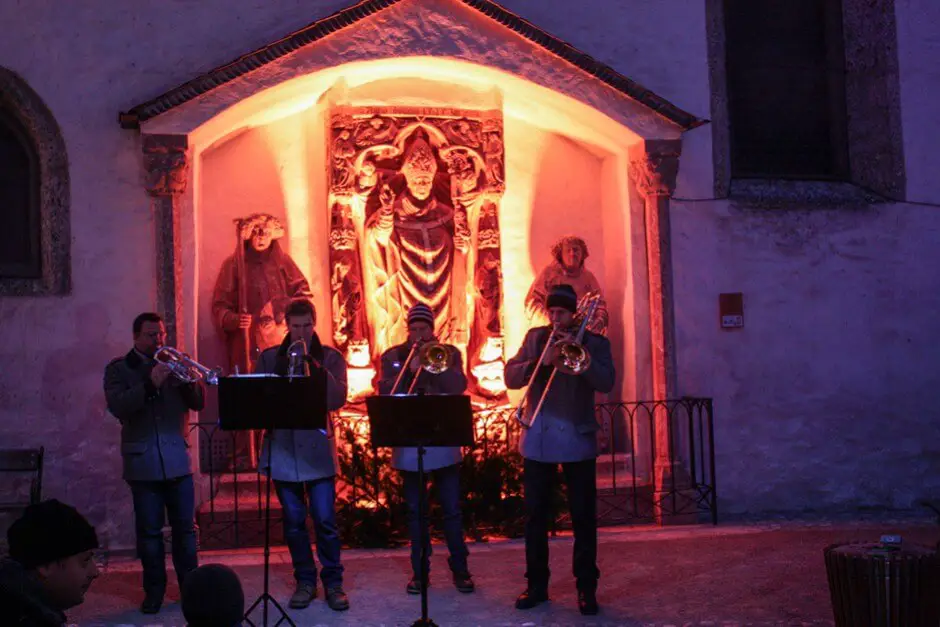 Weihnachtliches Bläserkonzert auf der Festung Hohensalzburg Weihnacht auf der Festung Hohensalzburg