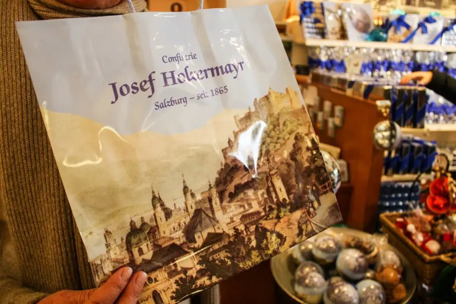 Süßwaren von Josef Holzermayr Salzburg Shopping im Tradition 