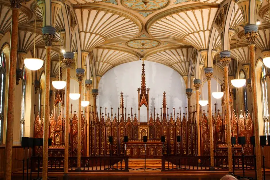 Der Altar der Rideau Street Chapel in der National Gallery of Art