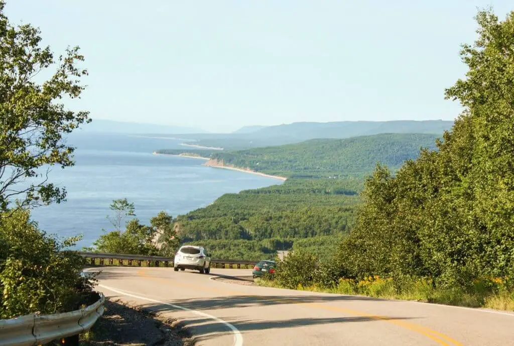 Cabot Trail Cape Smokey am Cabot Trail