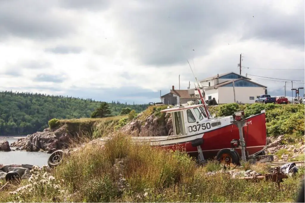 Neil Harbour Fischerboot