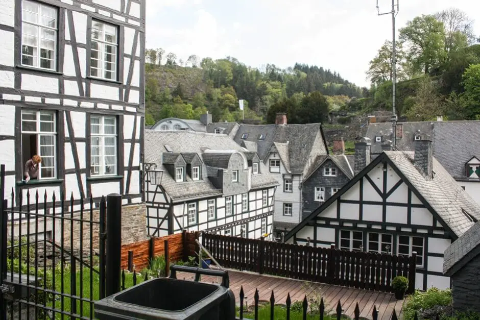 Above the roofs of Monschau