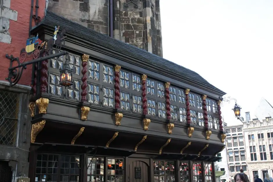 The great restaurant Postwagen am Markt