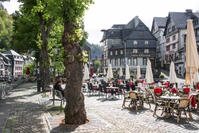 Der Marktplatz von Monschau