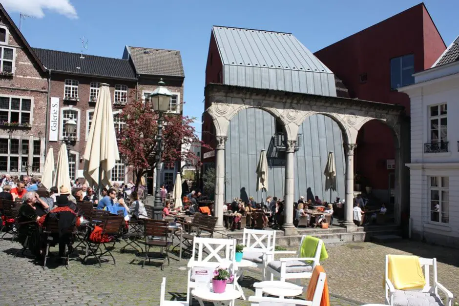 Courtyard in the old town