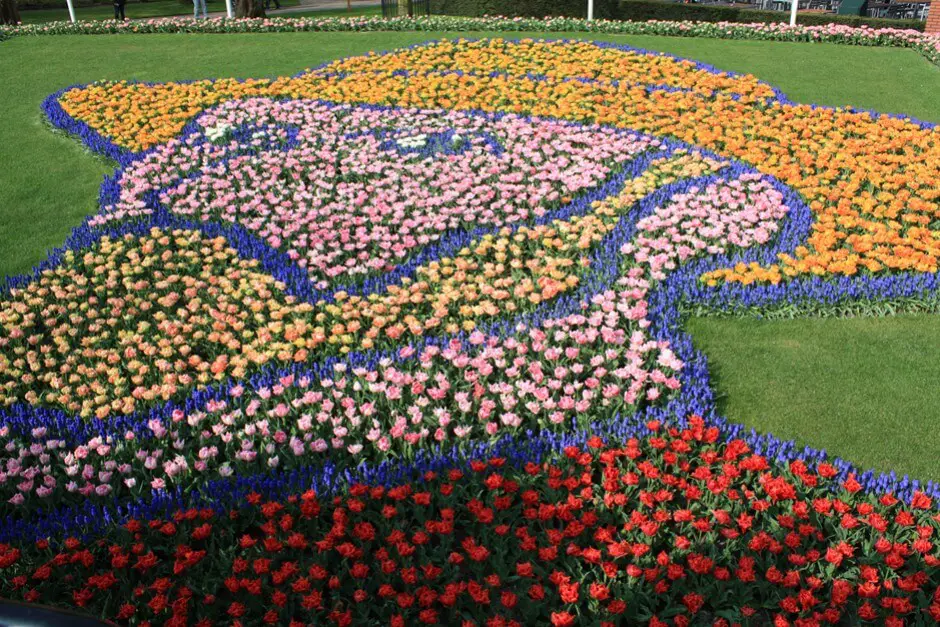 Van Gogh self-proclaimed tulips in Keukenhof Holland