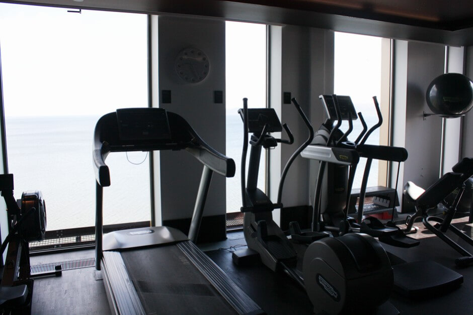 Fitness with a view in the VOX Hotel