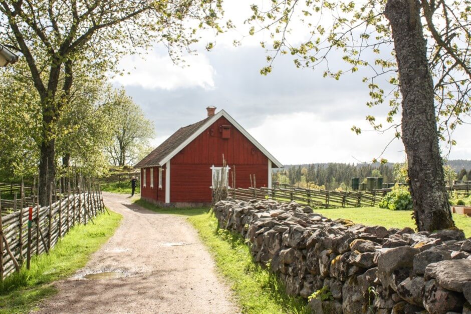 This is how farmers once lived in Smaland Sweden