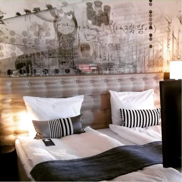 So we sleep in the standard room of the Radisson Blu Riverside Hotel in Gothenburg