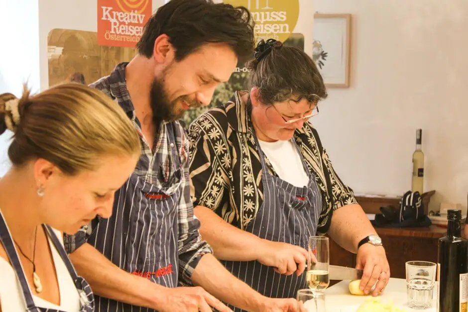 Kochkurs mit Elena Paschinger und Joesy Rozsnyai