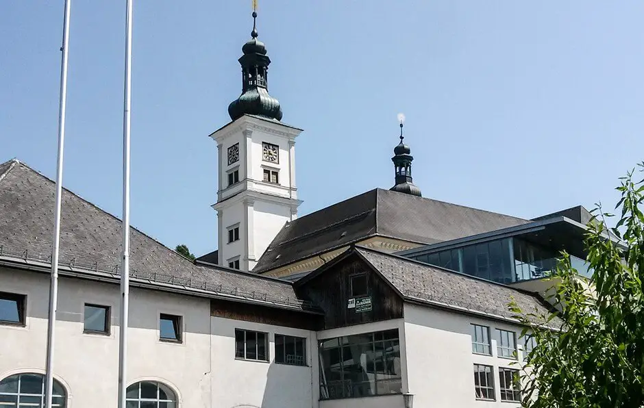 Barocke Stiftskirche in Schlierbach