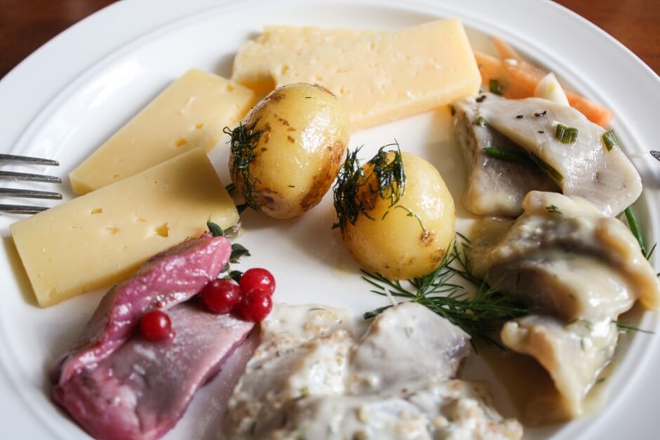 A B&B for gourmets - regional fish specialties from Smaland Sweden