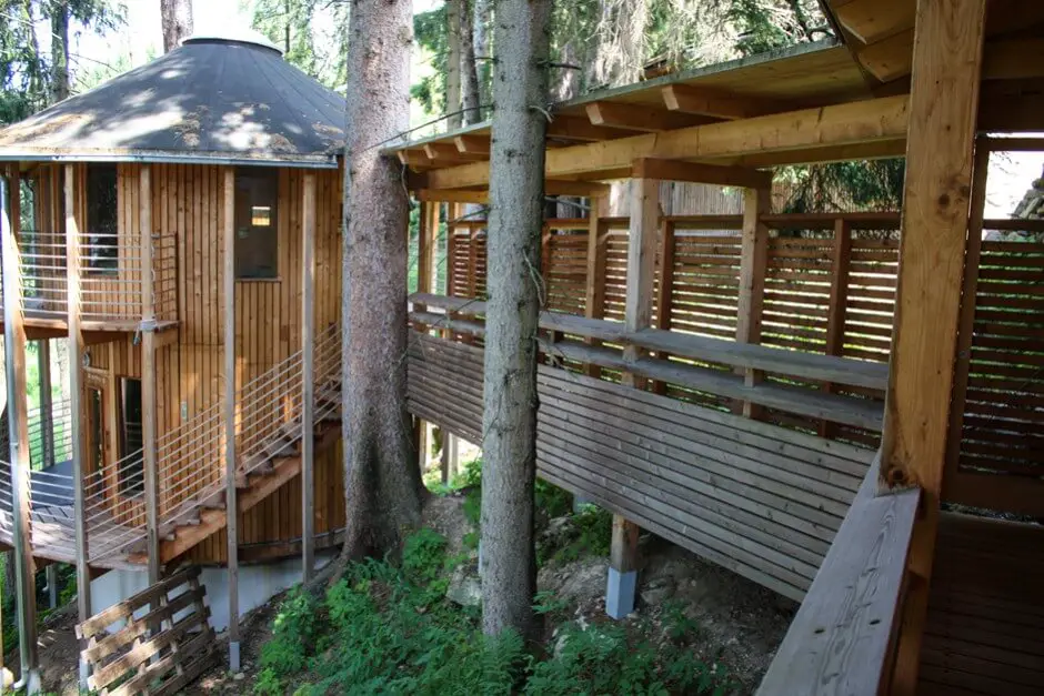 Sauna on the mountain above the Inn Valley