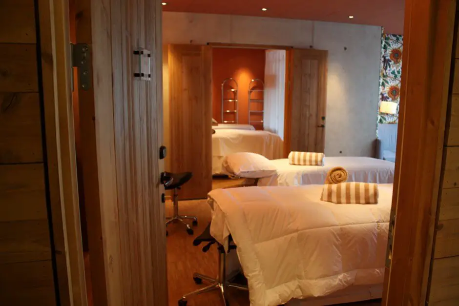 Spa treatment room for two in Hooks Herrgard