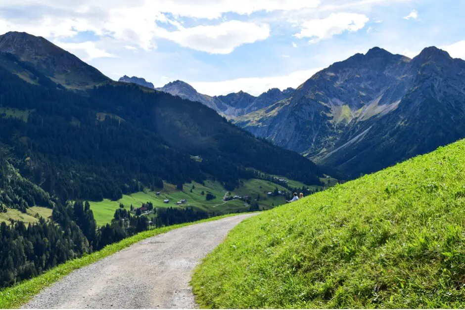 The Schwarzwassertal - road trip through the Kleinwalsertal