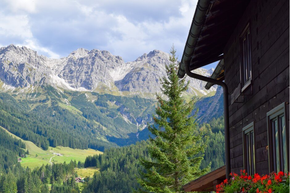 Road trip through the Kleinwalsertal in Vorarlberg