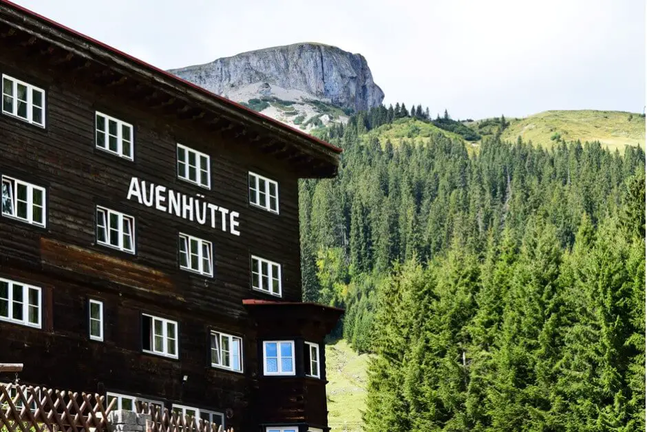 The Auenhuette - road trip through the Kleinwalsertal