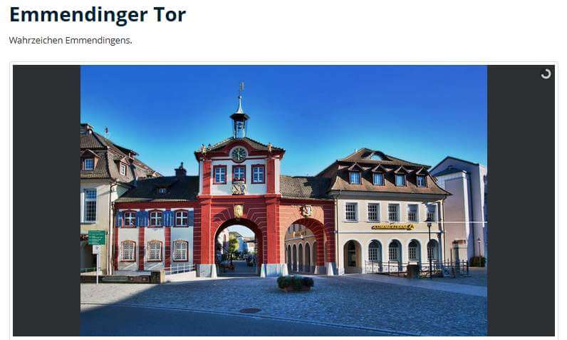 Emmendinger Tor (c) Copyright Tourist Information Emmendingen