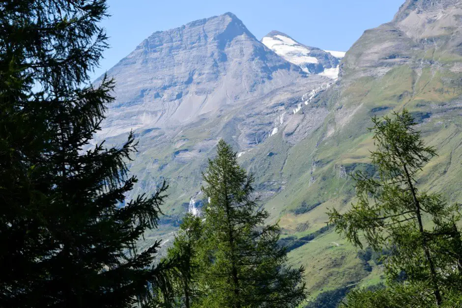 Glockner Hochalpenstrasse bei der Auffahrt zum Piffkar