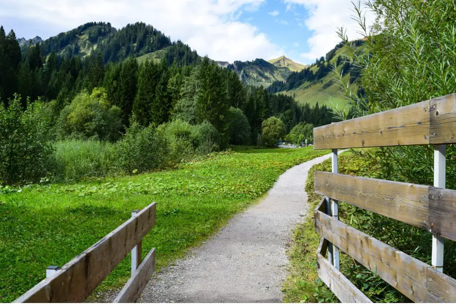 In the valley of the Breitach