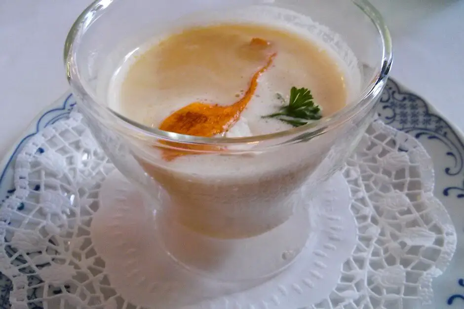 Ginger carrot soup