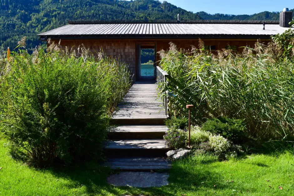 Seesauna im Seehotel Enzian am Weissensee