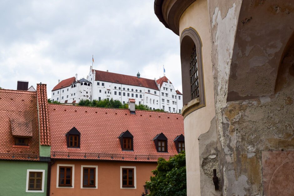 Burg Trausnitz oberhalb von St. Martin
