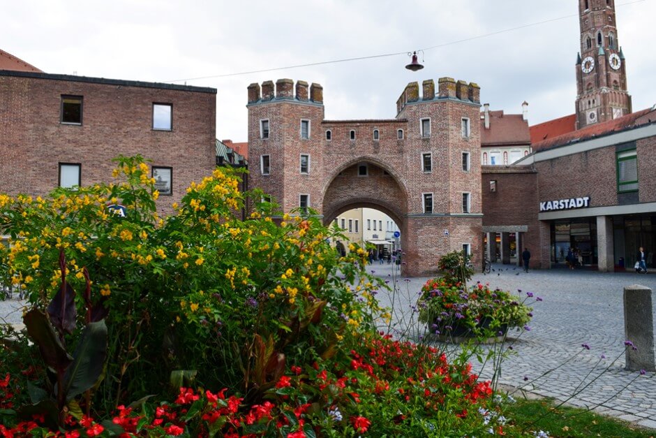 The country gate in Landshut